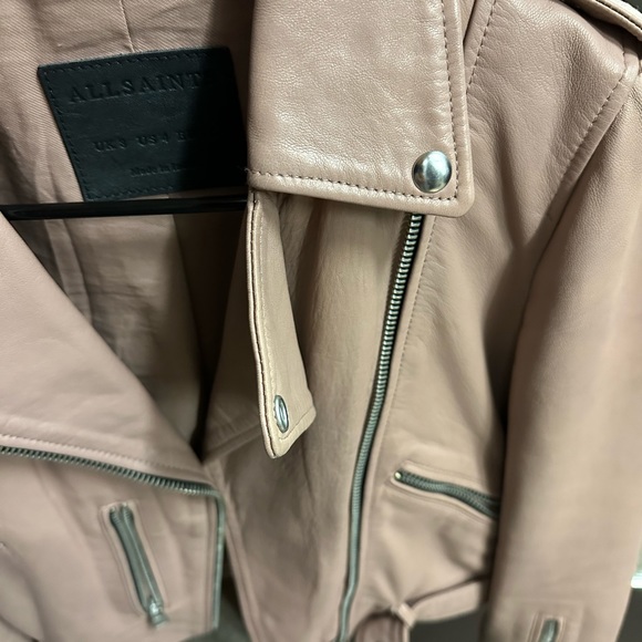 AllSaints leather Jacket - Picture 7 of 8
